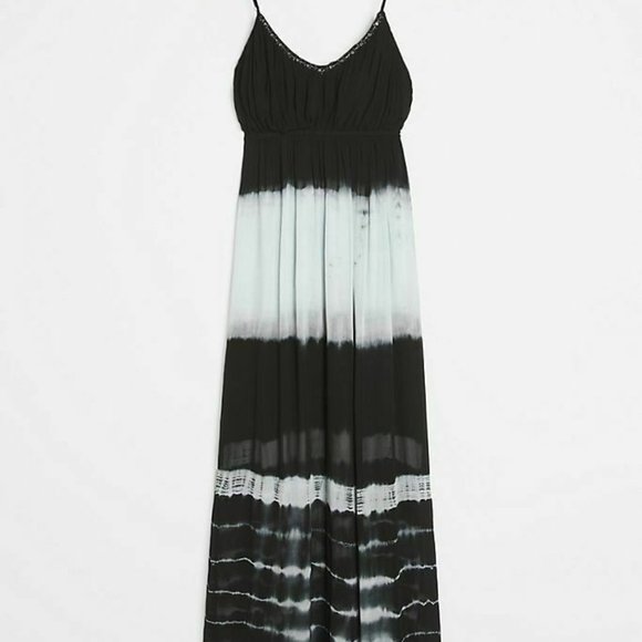 Anthropologie Dresses & Skirts - Anthropologie Aleah Tie-Dye Maxi Dress Beaded XS